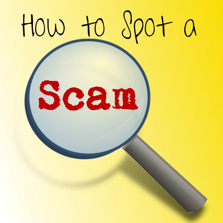 How To Spot A Scam